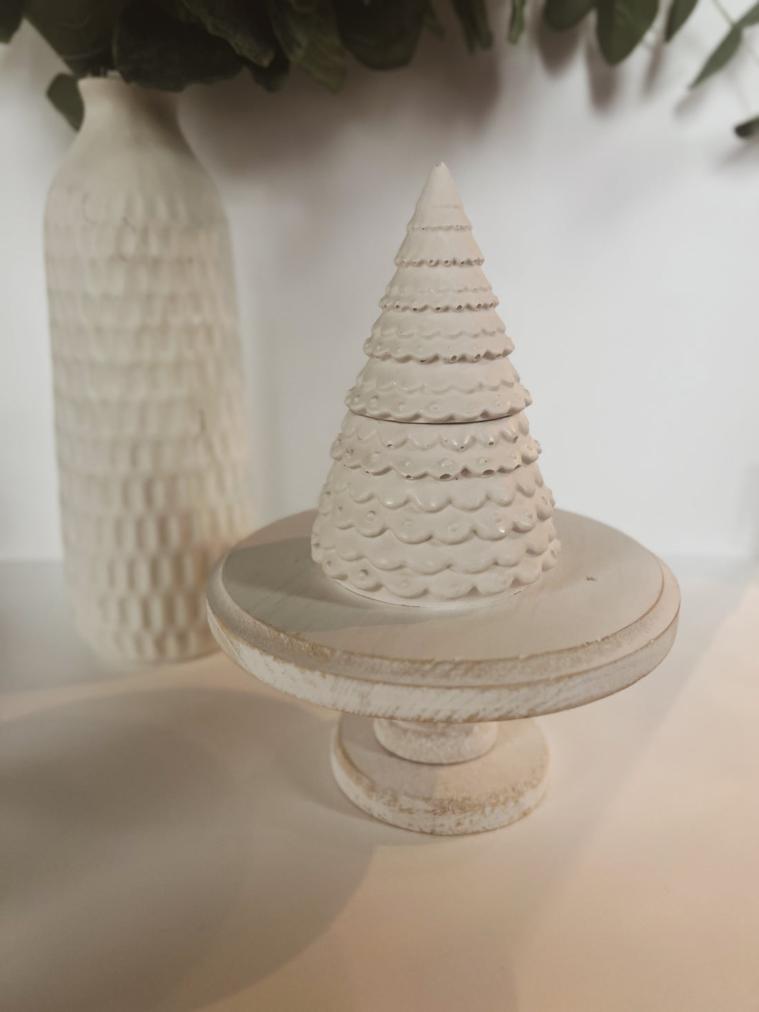 Twinkling Christmas Tree Candle