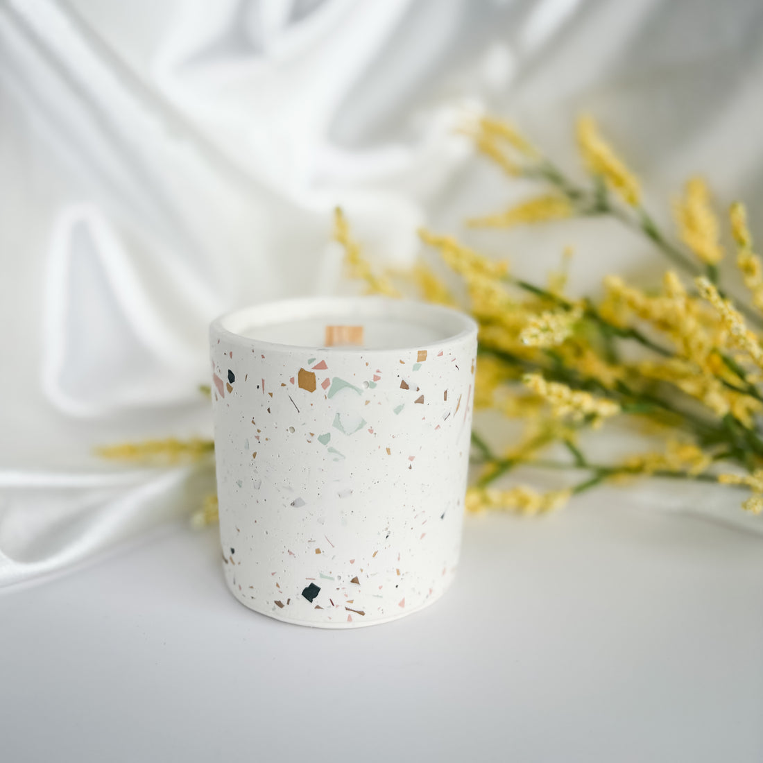 Cotton and Calm Candle